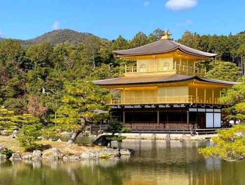 Kinkakuji golden pavillion