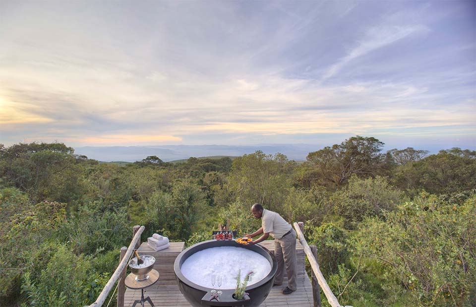 The highlands Ngorongoro