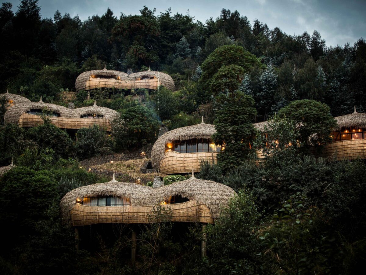Wilderness bisate lodge Rwanda